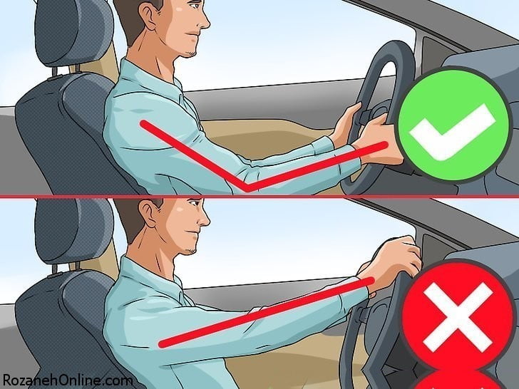 توصیه و رعایت موارد مفید برای درد نکردن دست در رانندگی