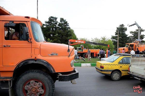 تمدید ممنوعیت تردد کامیون‌های فرسوده در پایتخت تا 15 بهمن ماه