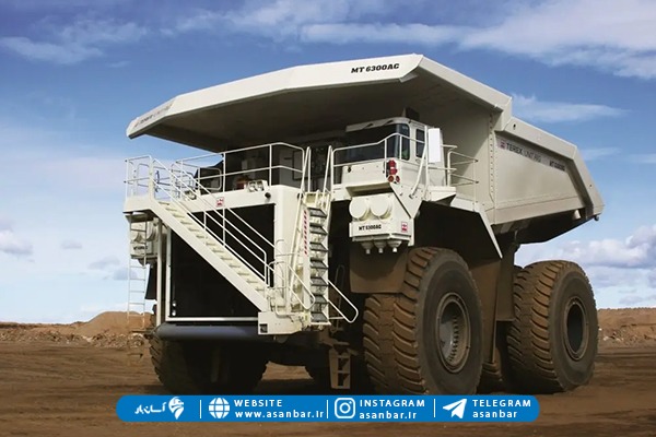 TEREX MT6300 سنگین ترین و بهترین کامیون جهان برای معدن